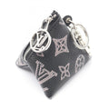 Louis Vuitton Black Noir Pink Mahina Leather Pouch (Pre-Owned)
