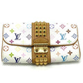 Louis Vuitton Blanc Multi-Color Monogram Multicolore Clutch Bag Pochette (Pre-Owned)