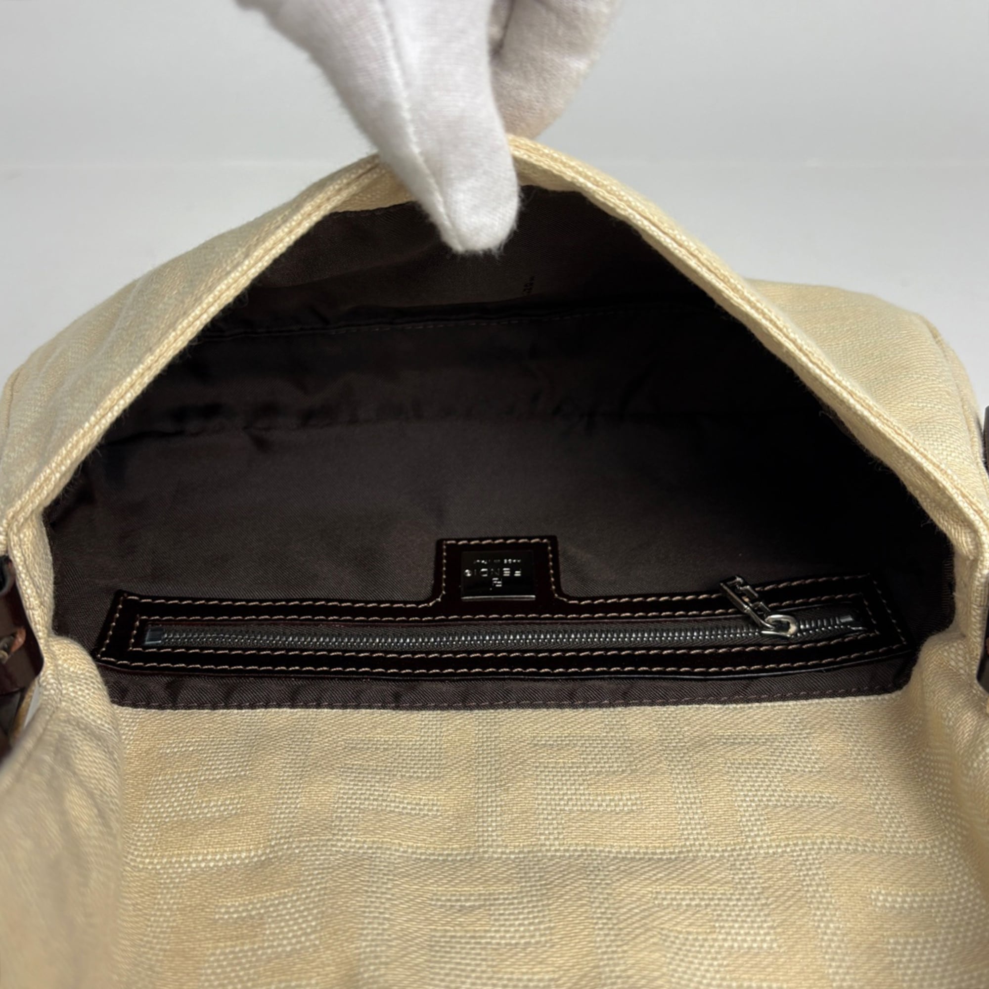 Baguette Bag Zucca Canvas
