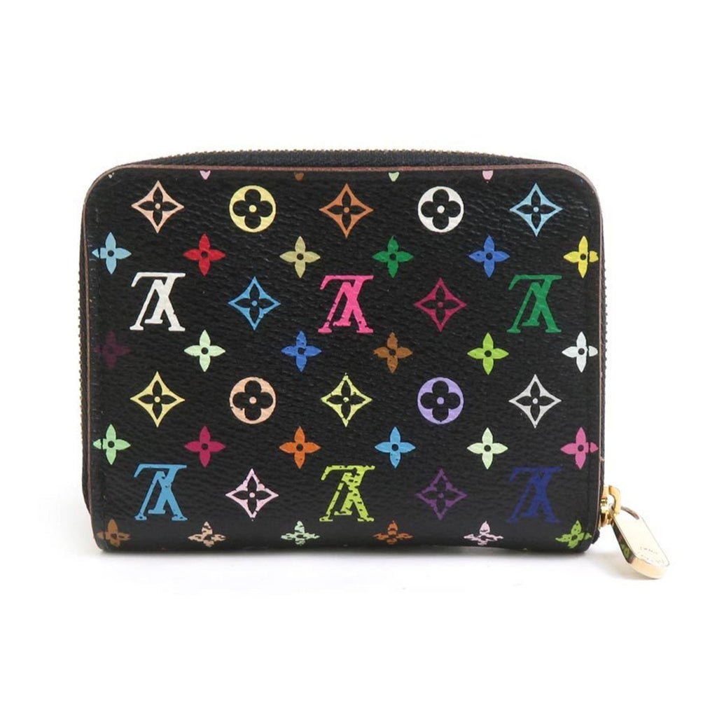 Louis Vuitton Black Multi-Color Monogram Multicolore Coin Purse/Coin Case (Pre-Owned)