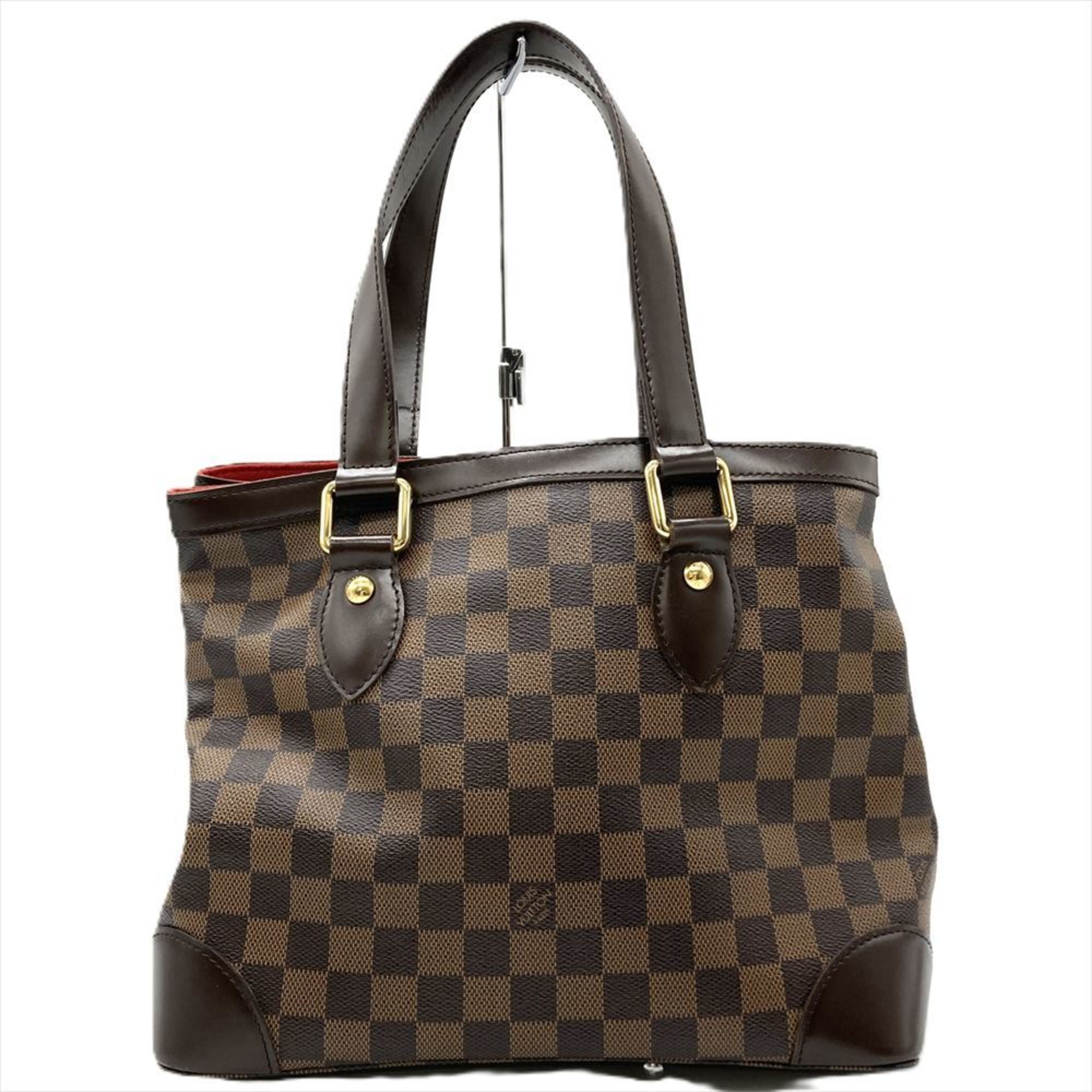 Louis Vuitton Brown Damier Canvas Handbag (Pre-Owned)