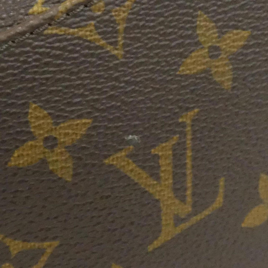 Louis Vuitton Marron Coated Canvas Handbag (Pre-Owned)