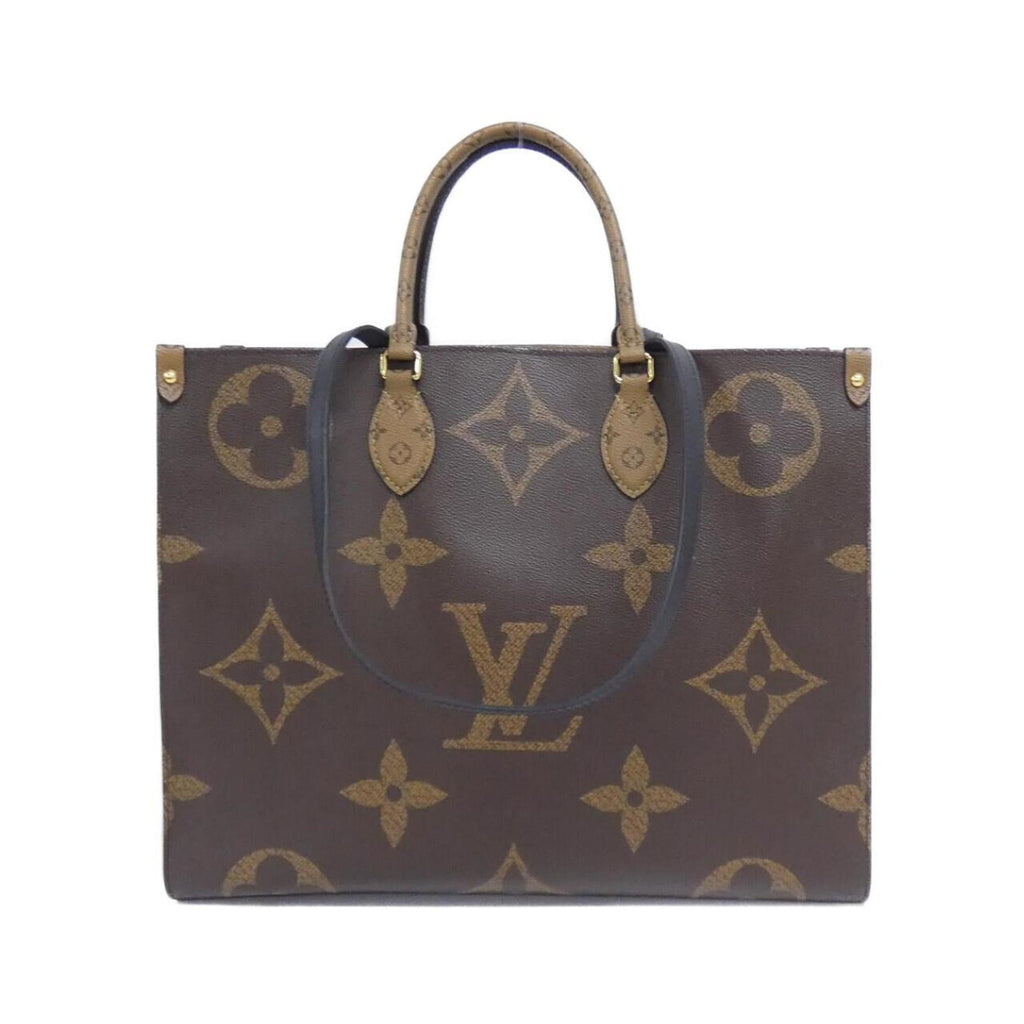 Louis Vuitton Marron Coated Canvas Handbag (Pre-Owned)