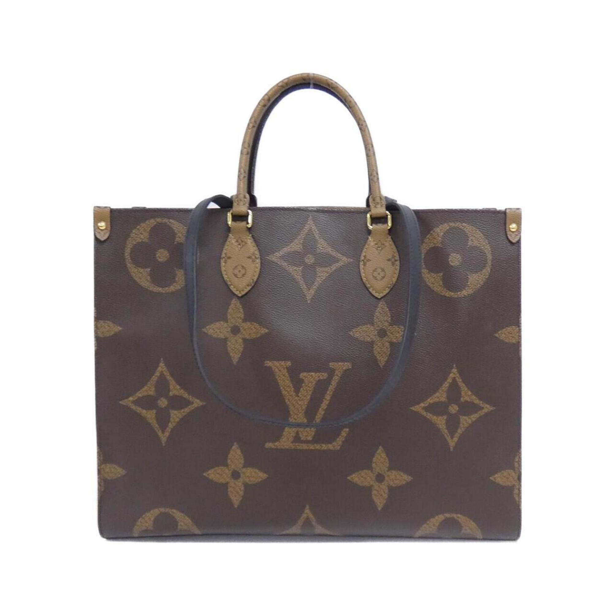 Louis Vuitton Marron Coated Canvas Handbag (Pre-Owned)