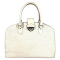 Louis Vuitton Lv Off White White Epi Leather Boston Bag Handbag Shoulder Bag (Pre-Owned)
