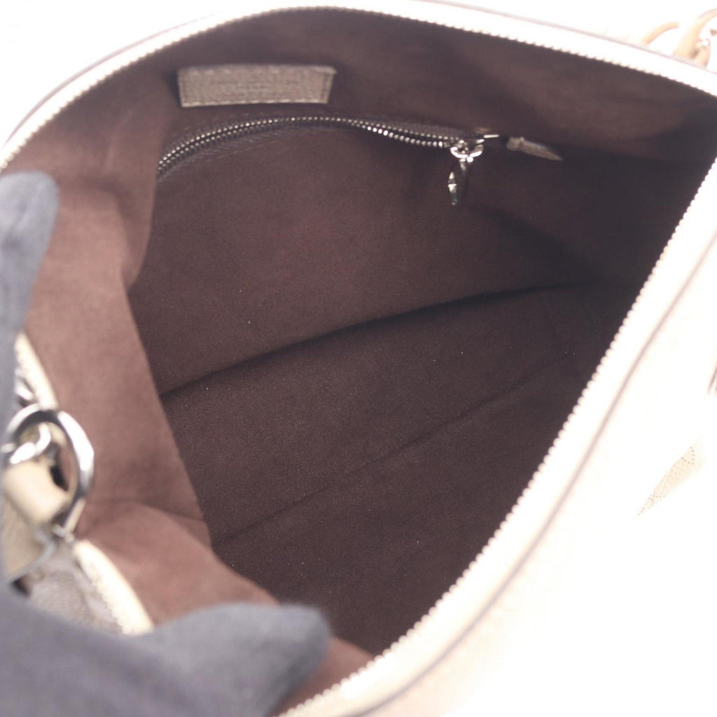 Louis Vuitton Beige Leather Handbag (Pre-Owned)