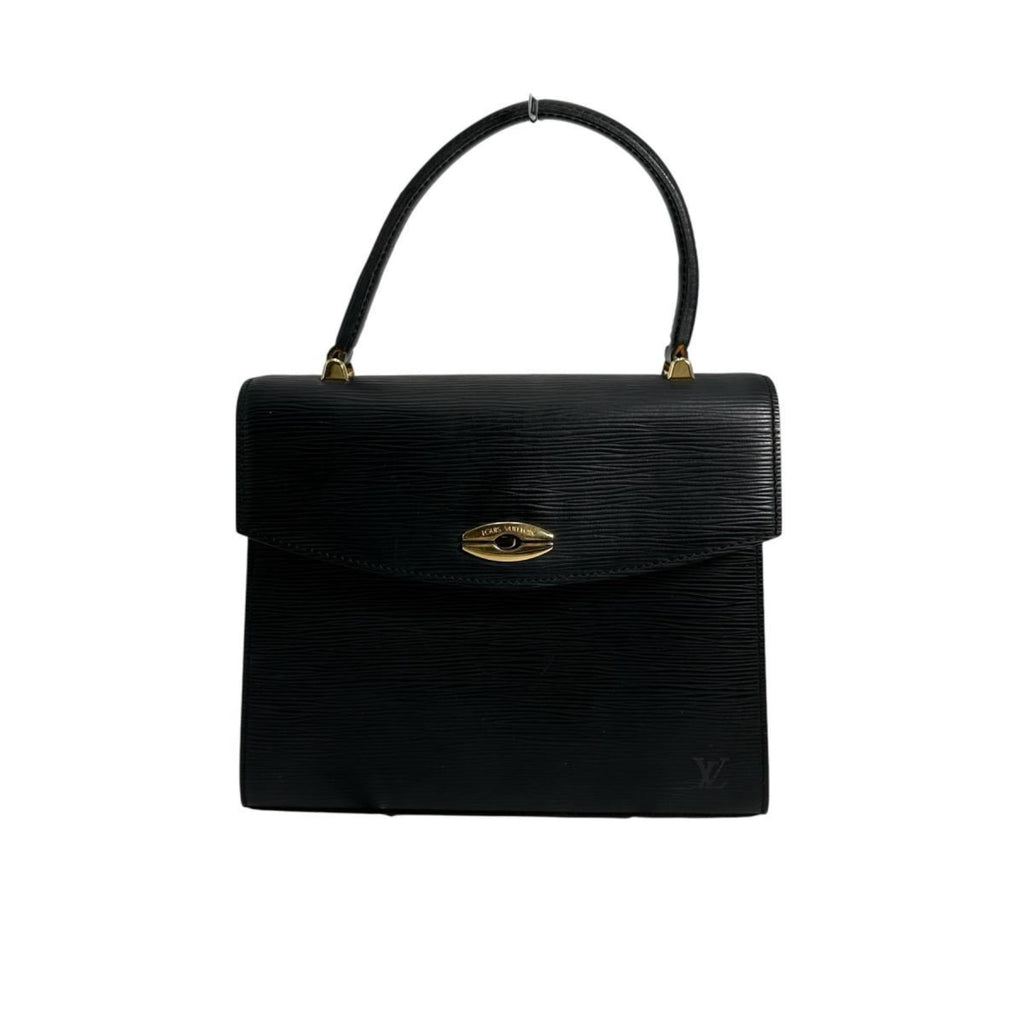 Louis Vuitton Black Epi Leather Handbag (Pre-Owned)