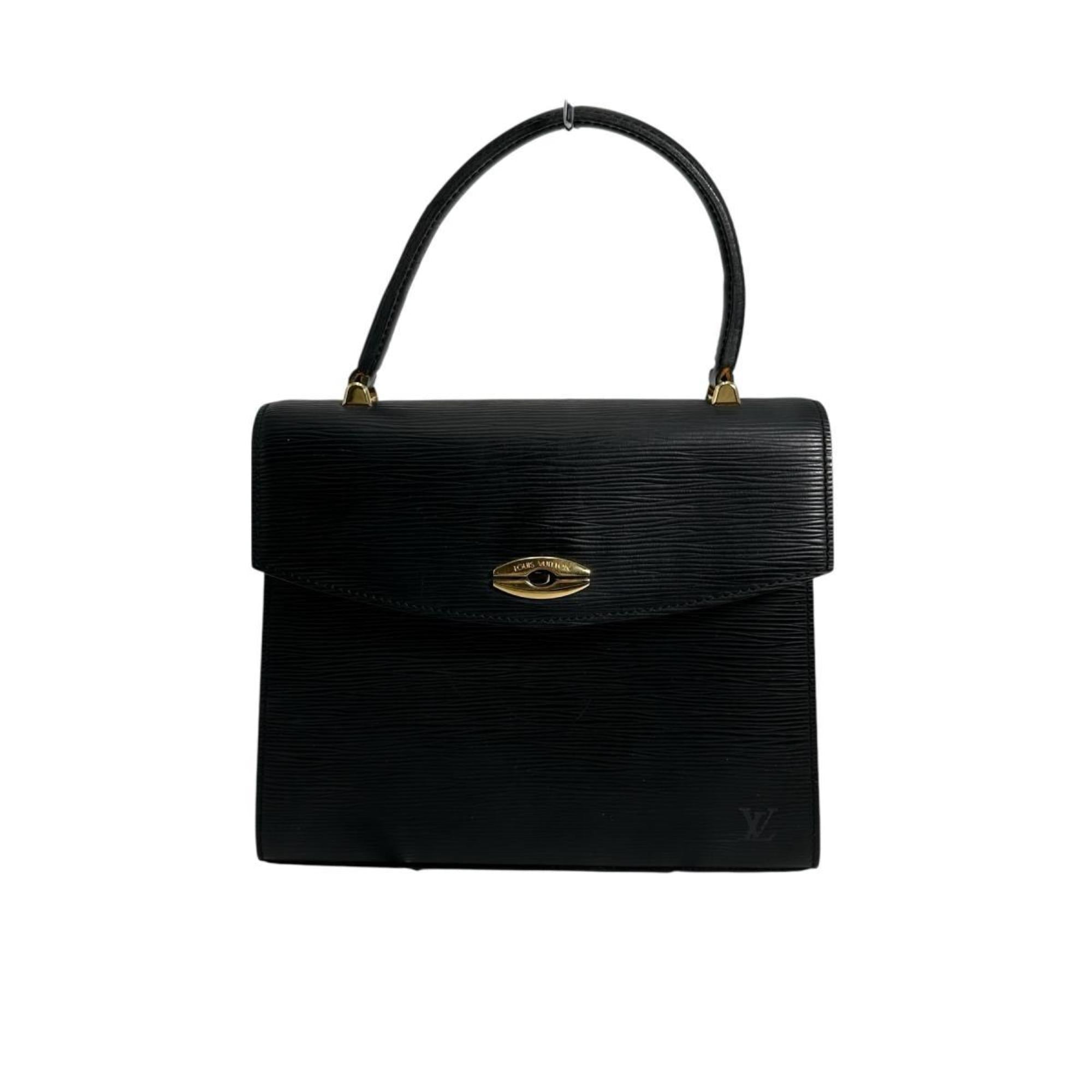 Louis Vuitton Black Epi Leather Handbag (Pre-Owned)