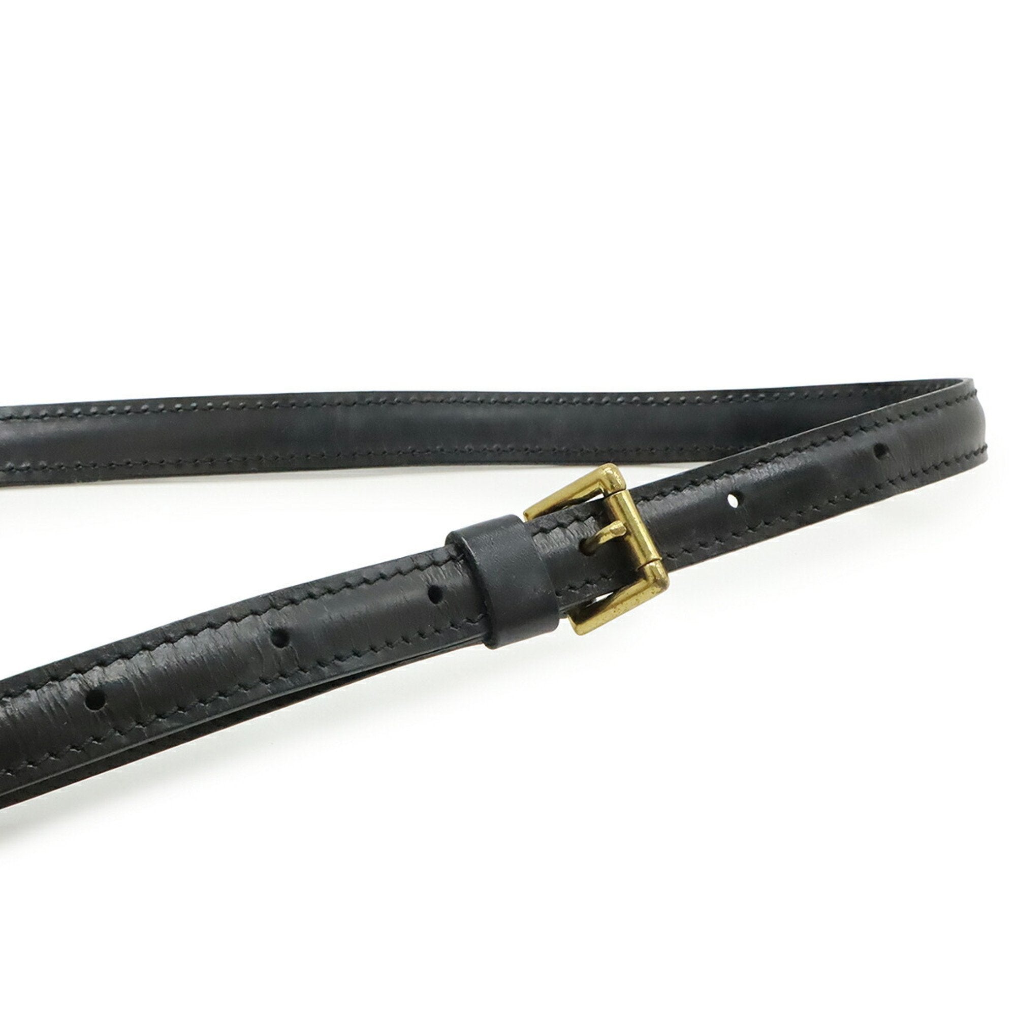 Louis Vuitton Noir Epi Leather Shoulder Bag (Pre-Owned)
