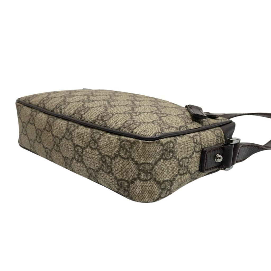 Vintage Web Camera Bag GG Coated Canvas Small
