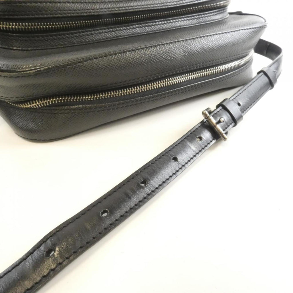 Louis Vuitton Ardoise Leather Shoulder Bag (Pre-Owned)