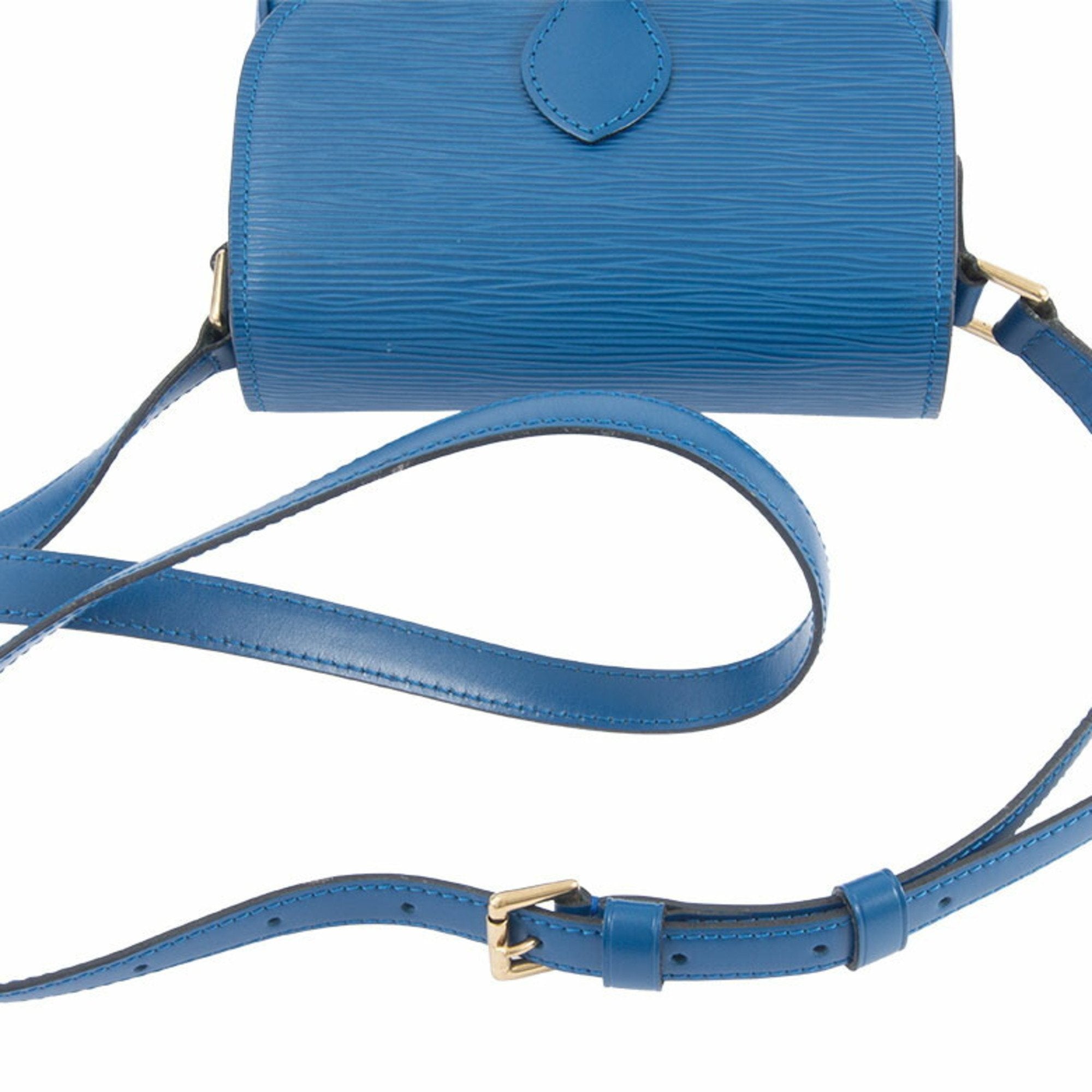 Louis Vuitton Toledo Blue Epi Leather Shoulder Bag (Pre-Owned)