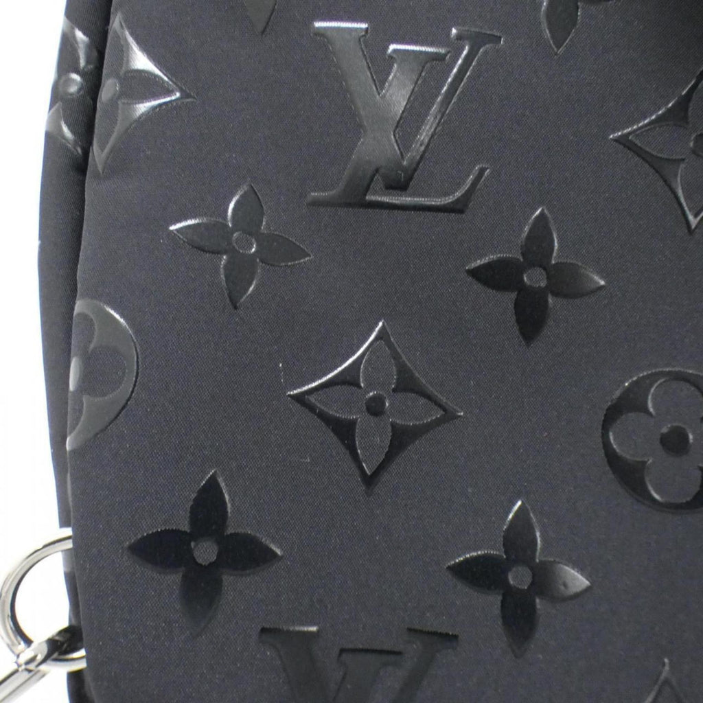 Louis Vuitton Black Nylon Canvas Backpack (Pre-Owned)