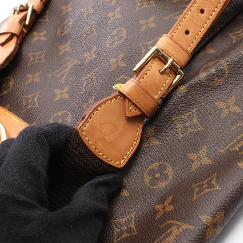 Louis Vuitton Brown Monogram Coated Canvas Backpack (Pre-Owned)