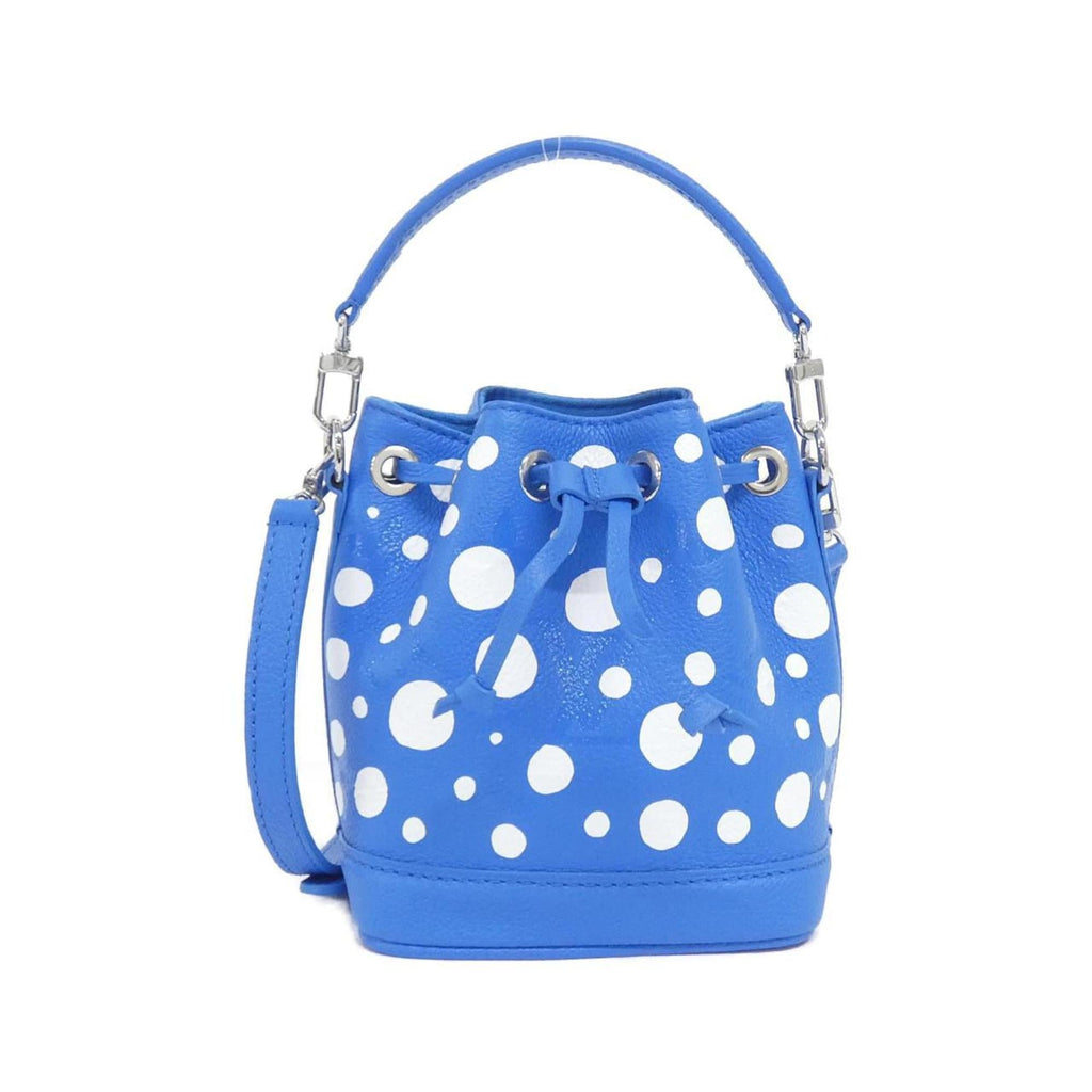 Louis Vuitton Blanc Blue Leather Shoulder Bag (Pre-Owned)