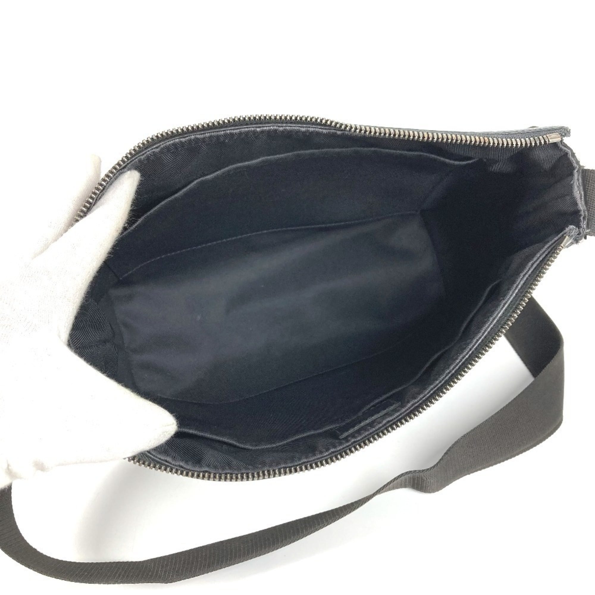 Louis Vuitton Black Monogram Eclipse Canvas Messenger Bag Shoulder Bag (Pre-Owned)