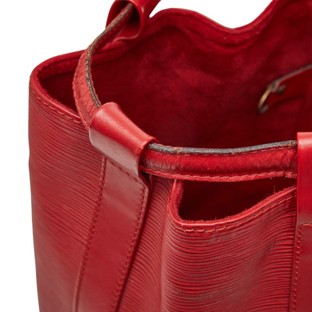 Louis Vuitton Castilian Red Epi Leather Shoulder Bag (Pre-Owned)
