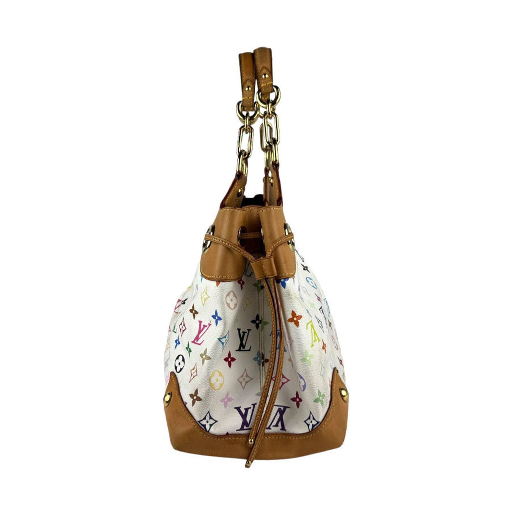 Louis Vuitton Blanc Monogram Multicolore Handbag (Pre-Owned)
