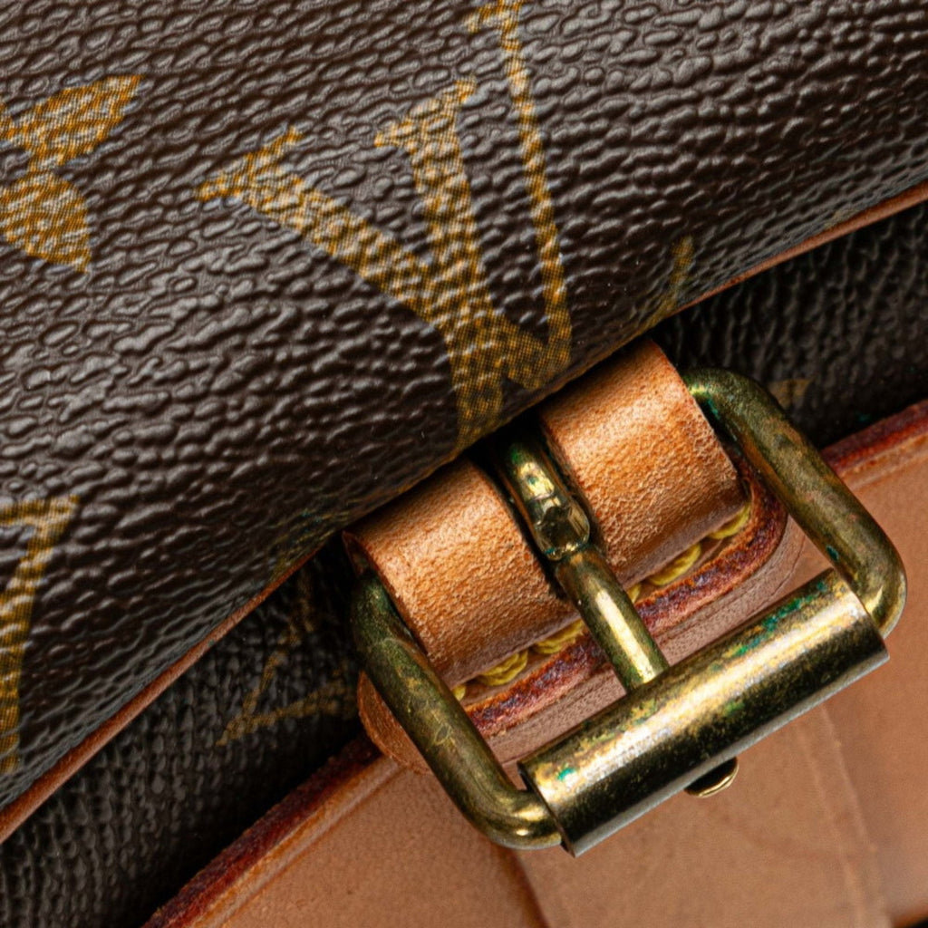 Louis Vuitton Brown Pvc Leather Shoulder Bag (Pre-Owned)