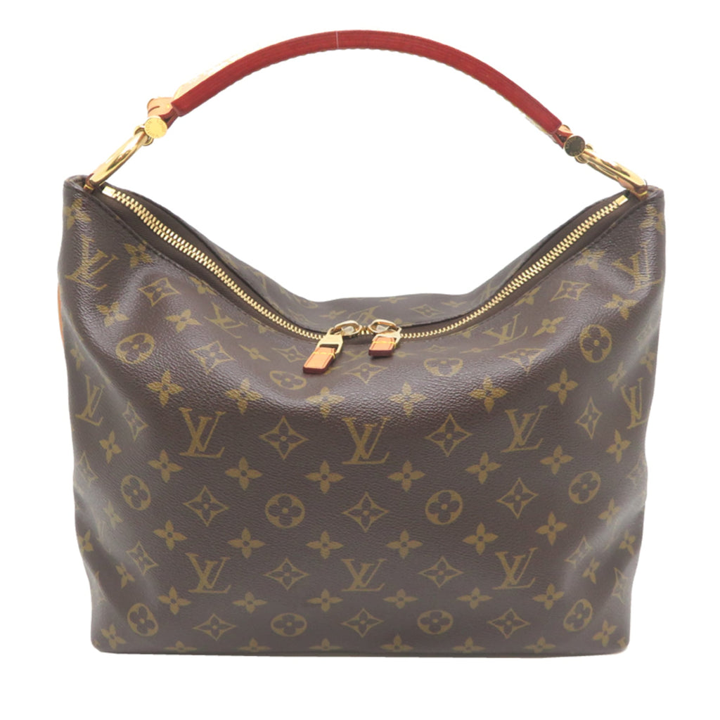 Louis Vuitton Brown Monogram Shoulder Bag (Pre-Owned)