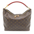 Louis Vuitton Brown Monogram Shoulder Bag (Pre-Owned)