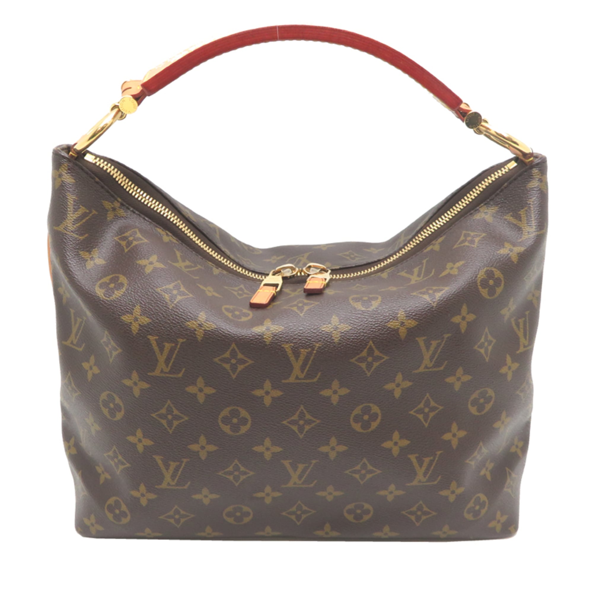 Louis Vuitton Brown Monogram Shoulder Bag (Pre-Owned)