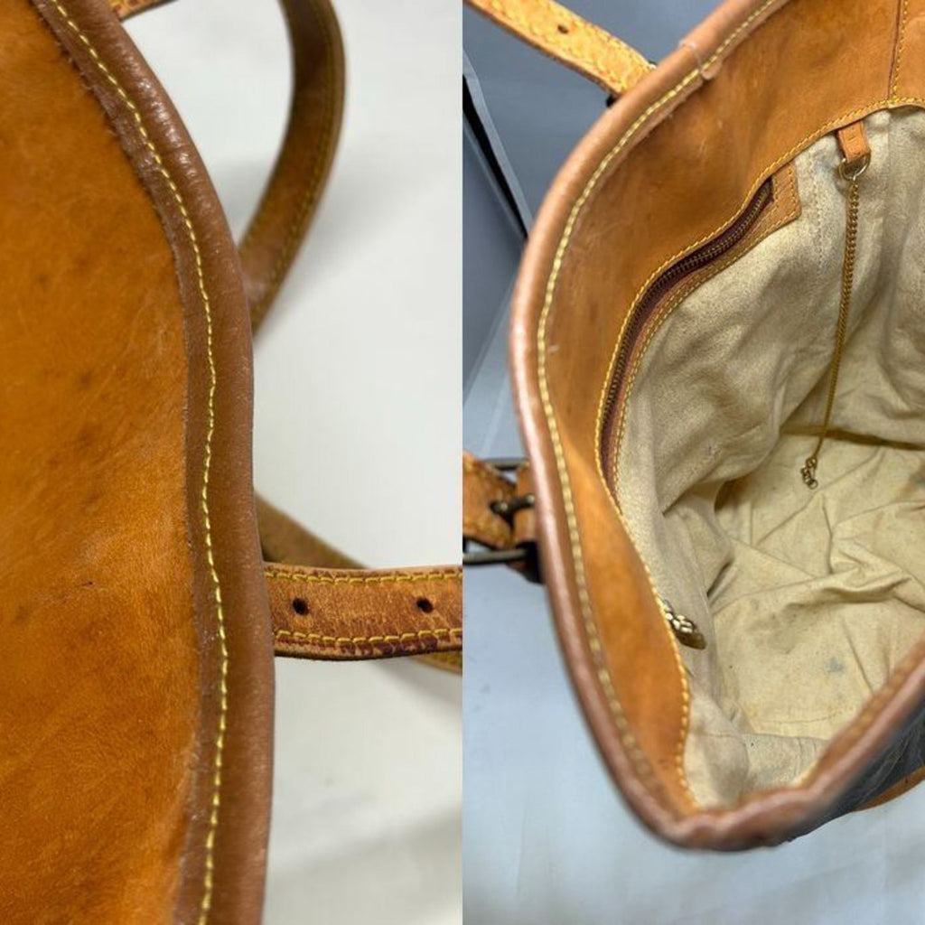 Louis Vuitton Brown Pvc Leather Shoulder Bag (Pre-Owned)