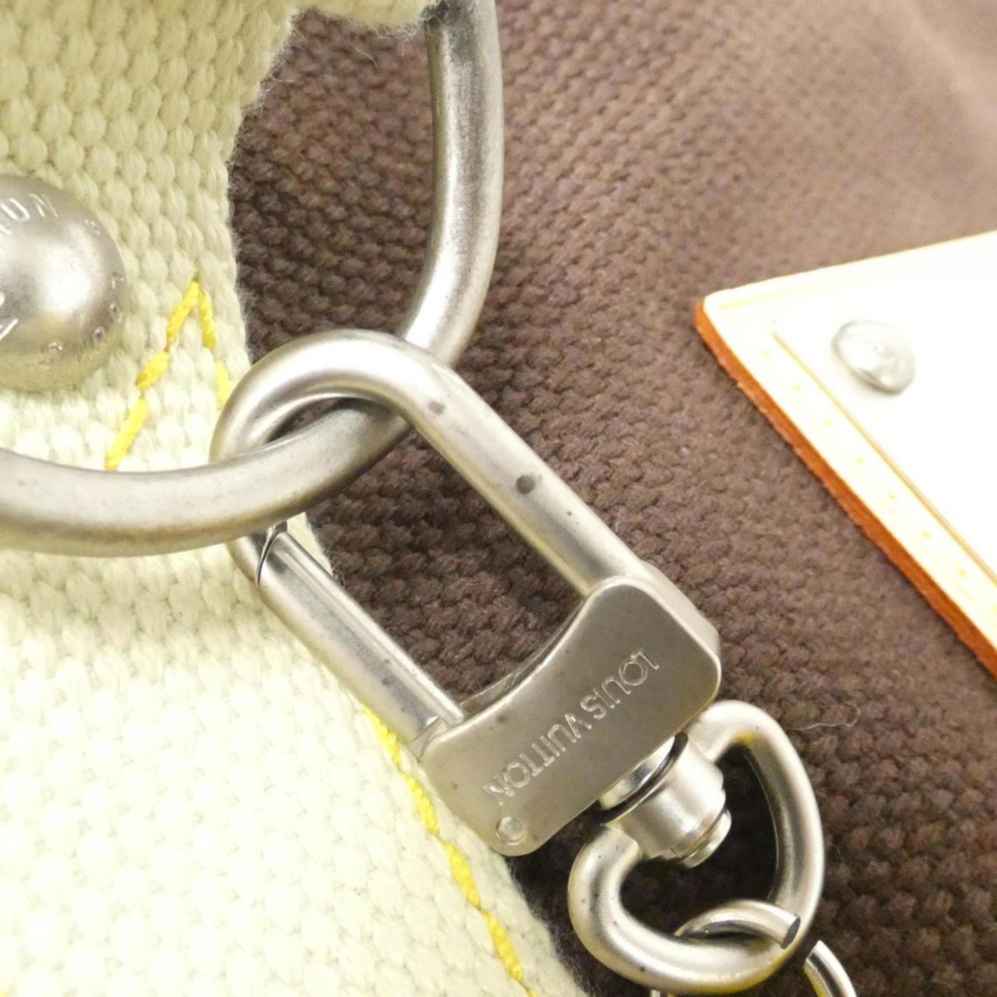 Louis Vuitton Mocha Canvas Handbag (Pre-Owned)