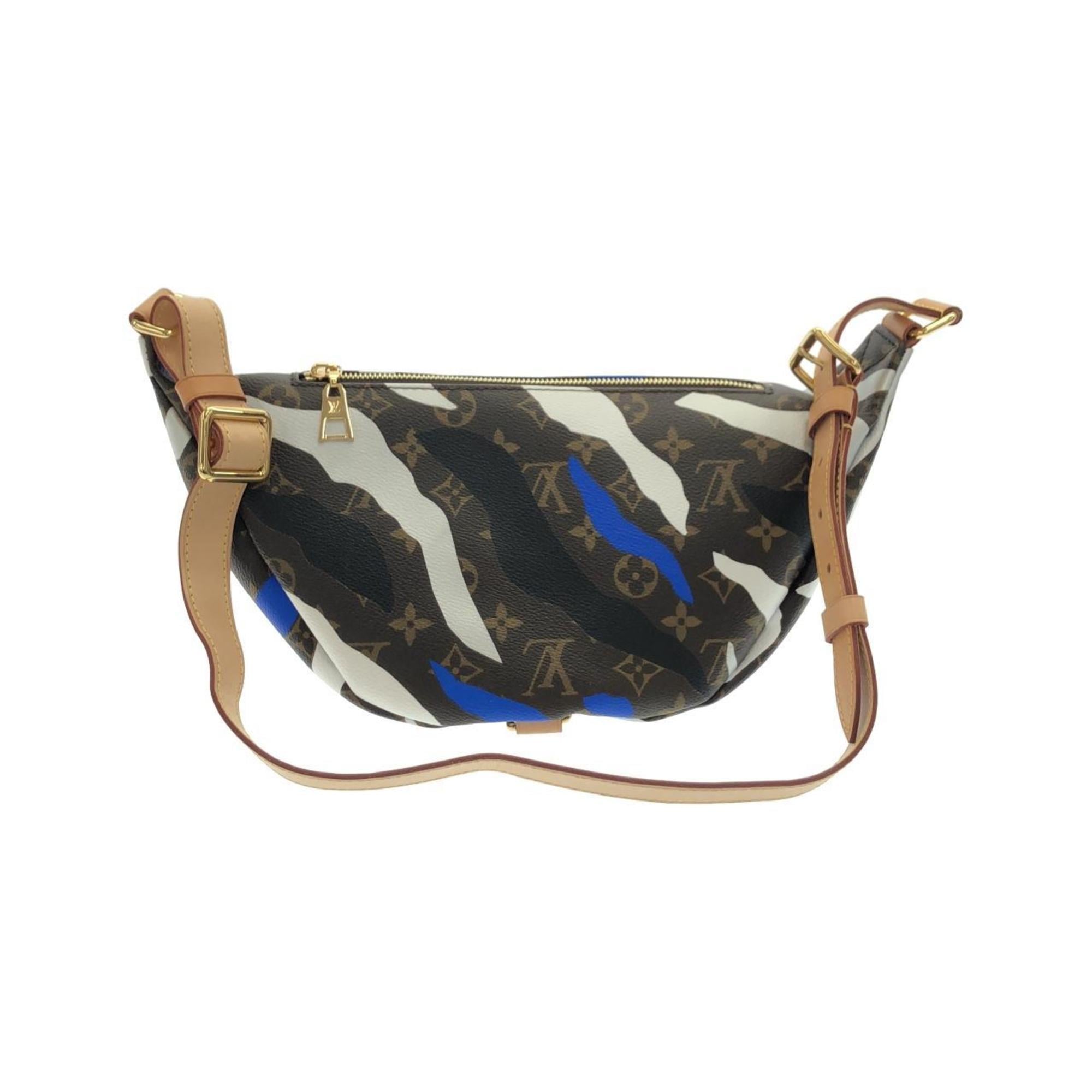 Louis Vuitton Marron Coated Canvas Shoulder Bag (Pre-Owned)