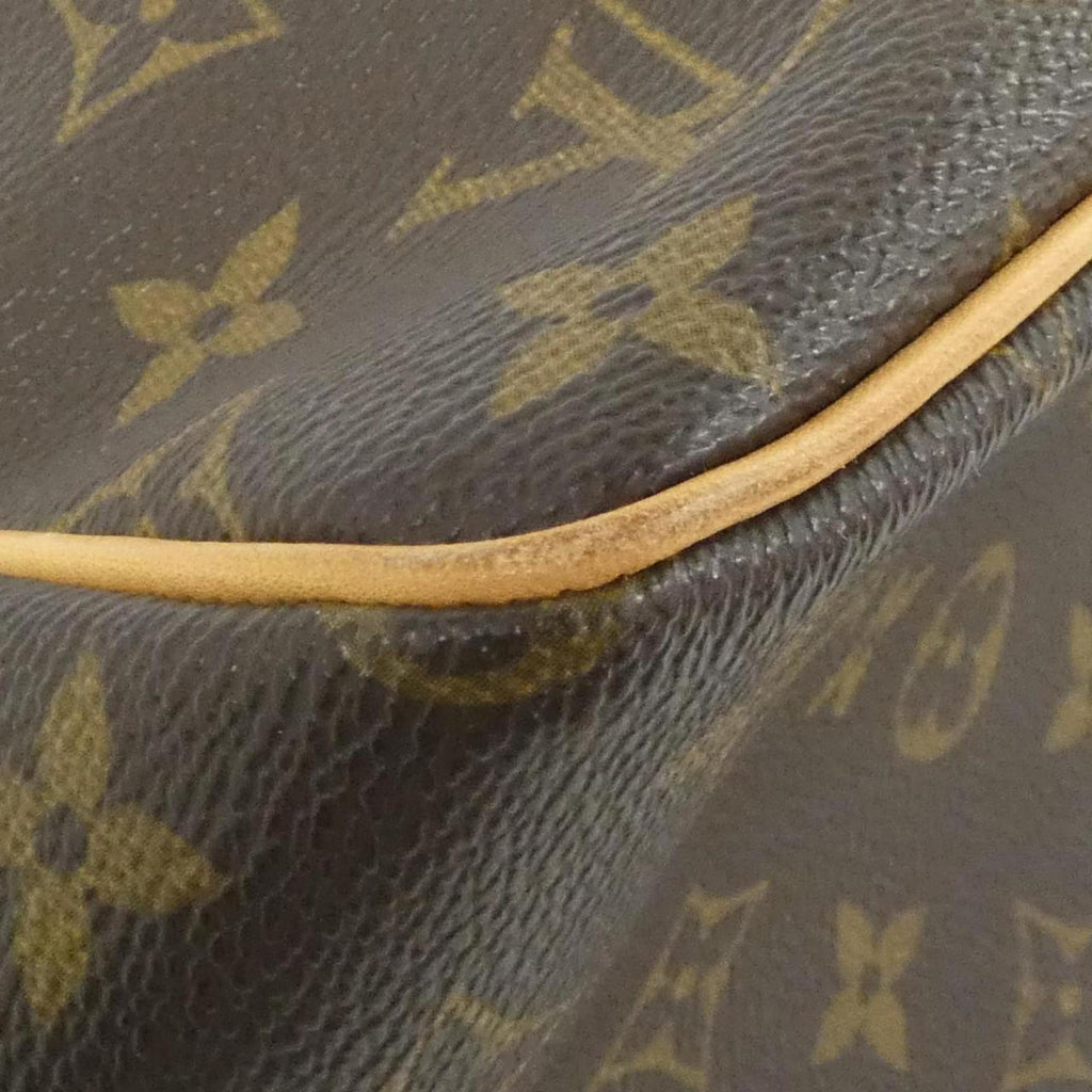 Louis Vuitton Marron Coated Canvas Handbag (Pre-Owned)