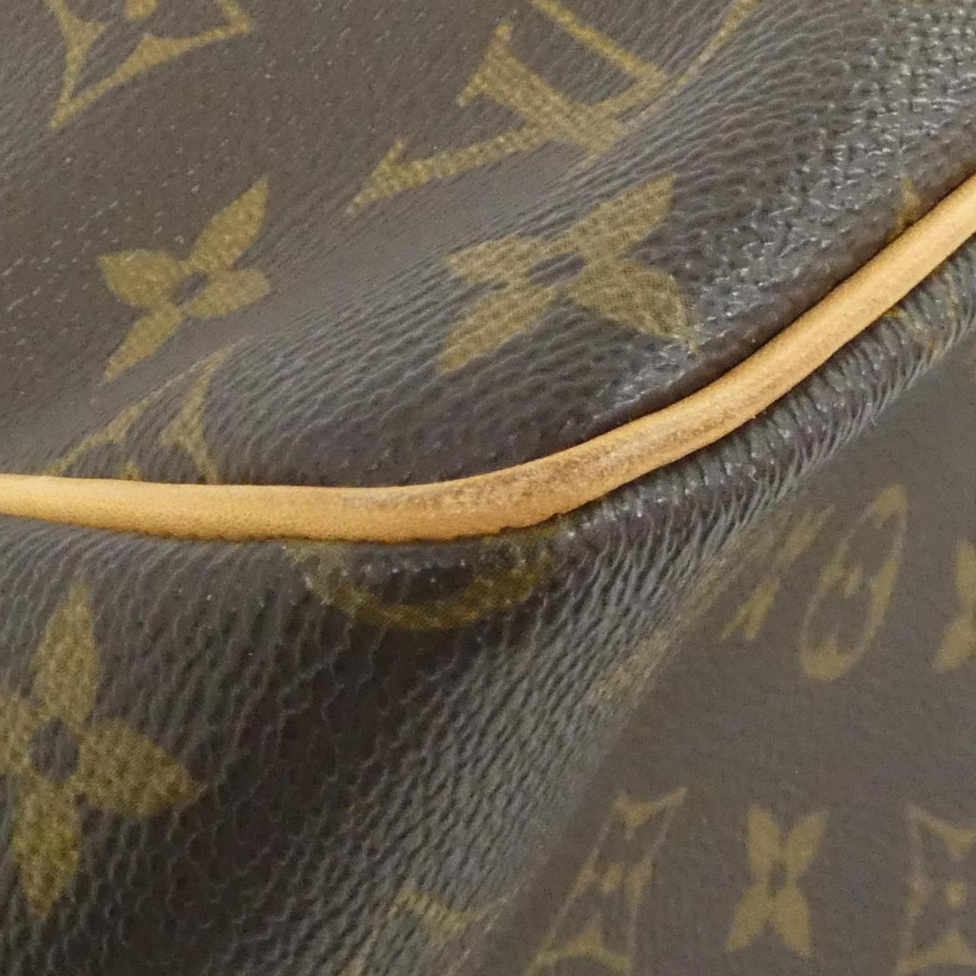 Louis Vuitton Marron Coated Canvas Handbag (Pre-Owned)