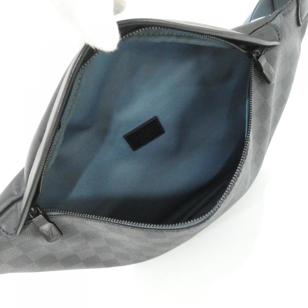 Louis Vuitton Graphite Coated Canvas Shoulder Bag (Pre-Owned)