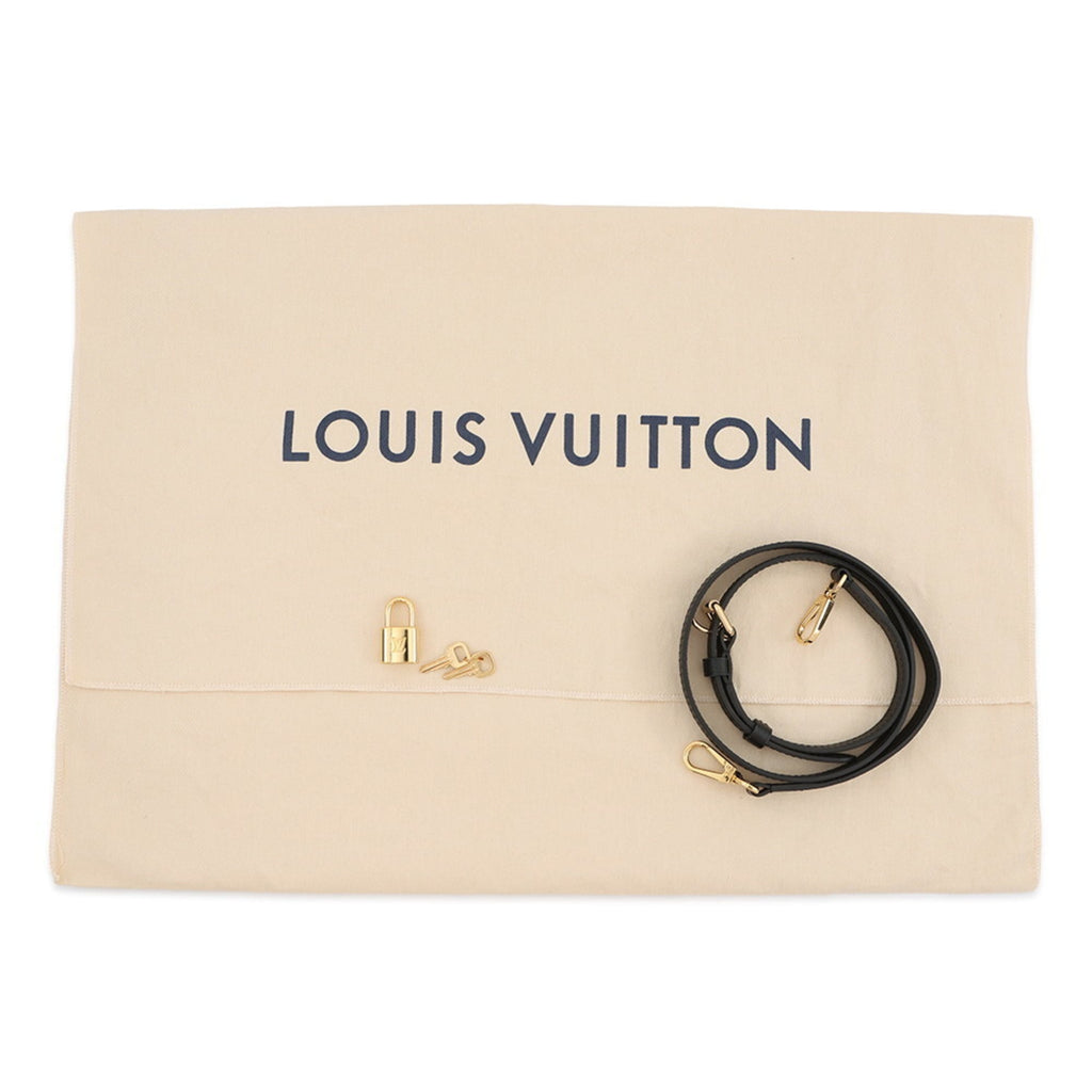 Louis Vuitton Black Monogram Noir Monogram Empreinte Handbag Shoulder Bag (Pre-Owned)