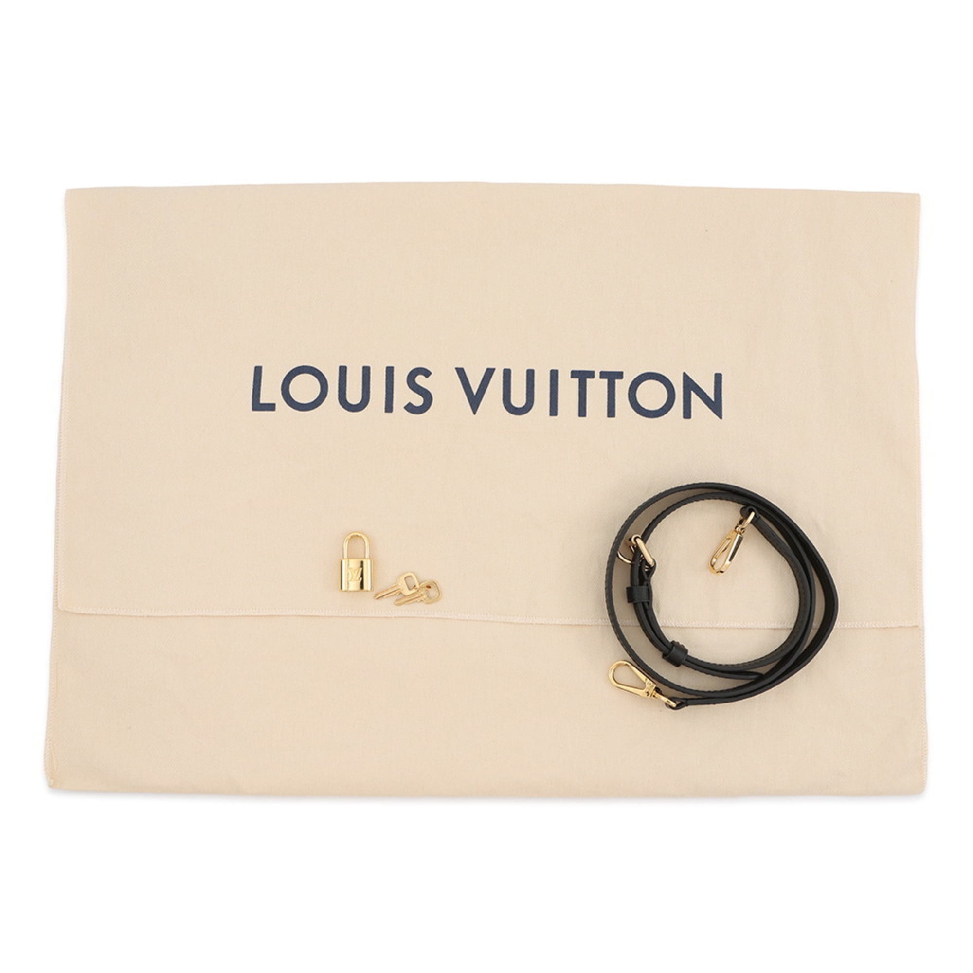 Louis Vuitton Black Monogram Noir Monogram Empreinte Handbag Shoulder Bag (Pre-Owned)