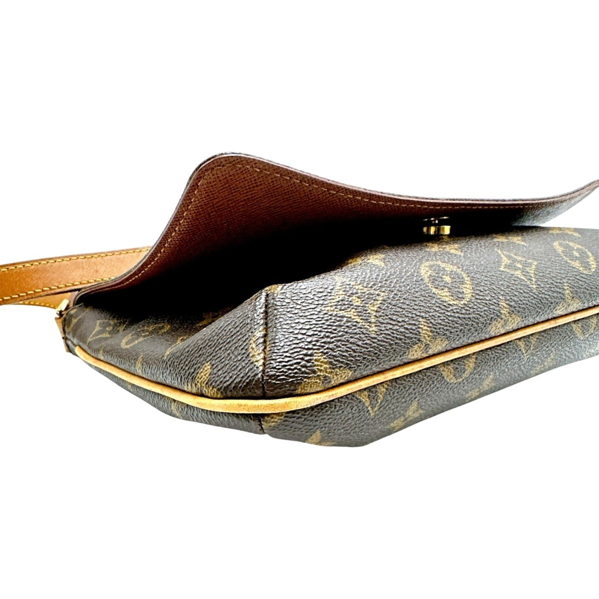 Louis Vuitton Brown Monogram Canvas Shoulder Bag (Pre-Owned)