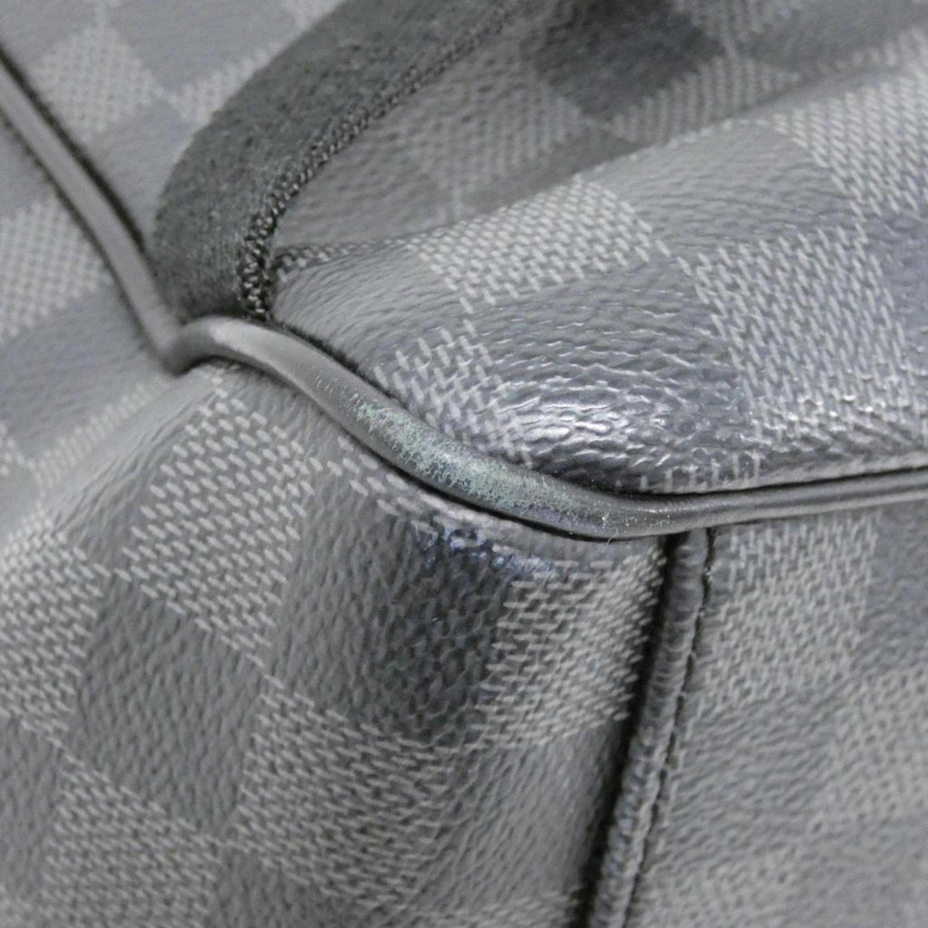 Louis Vuitton Graphite Coated Canvas Backpack (Pre-Owned)