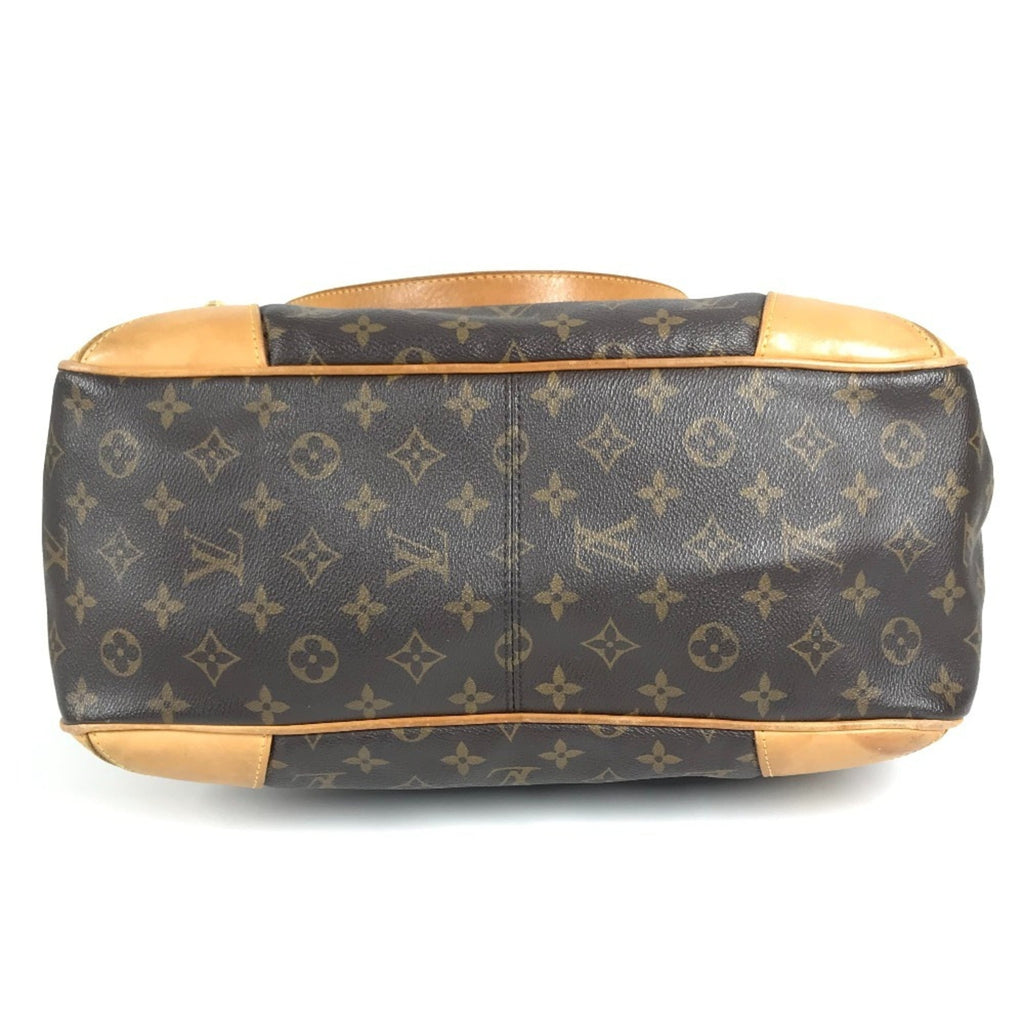 Louis Vuitton Brown Monogram Shoulder Bag Tote Bag (Pre-Owned)