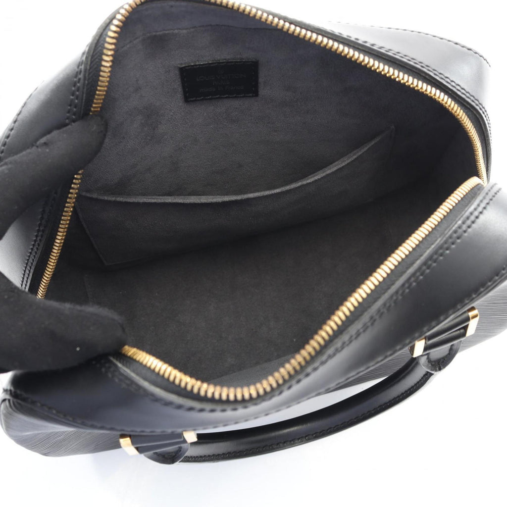 Louis Vuitton Black Epi Leather Handbag (Pre-Owned)