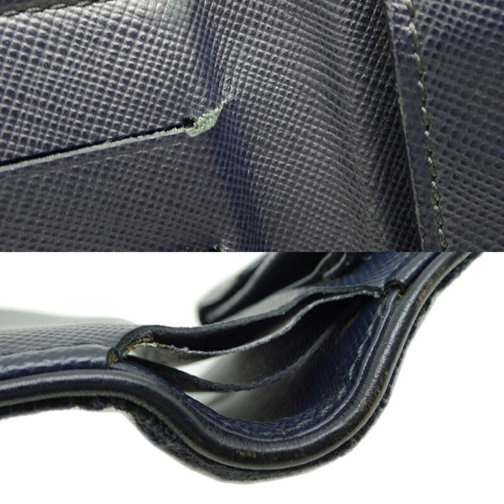 Louis Vuitton Monogram Mini Galle Monogram Navy Monogram Mini Wallet (Tri-Fold) (Pre-Owned)