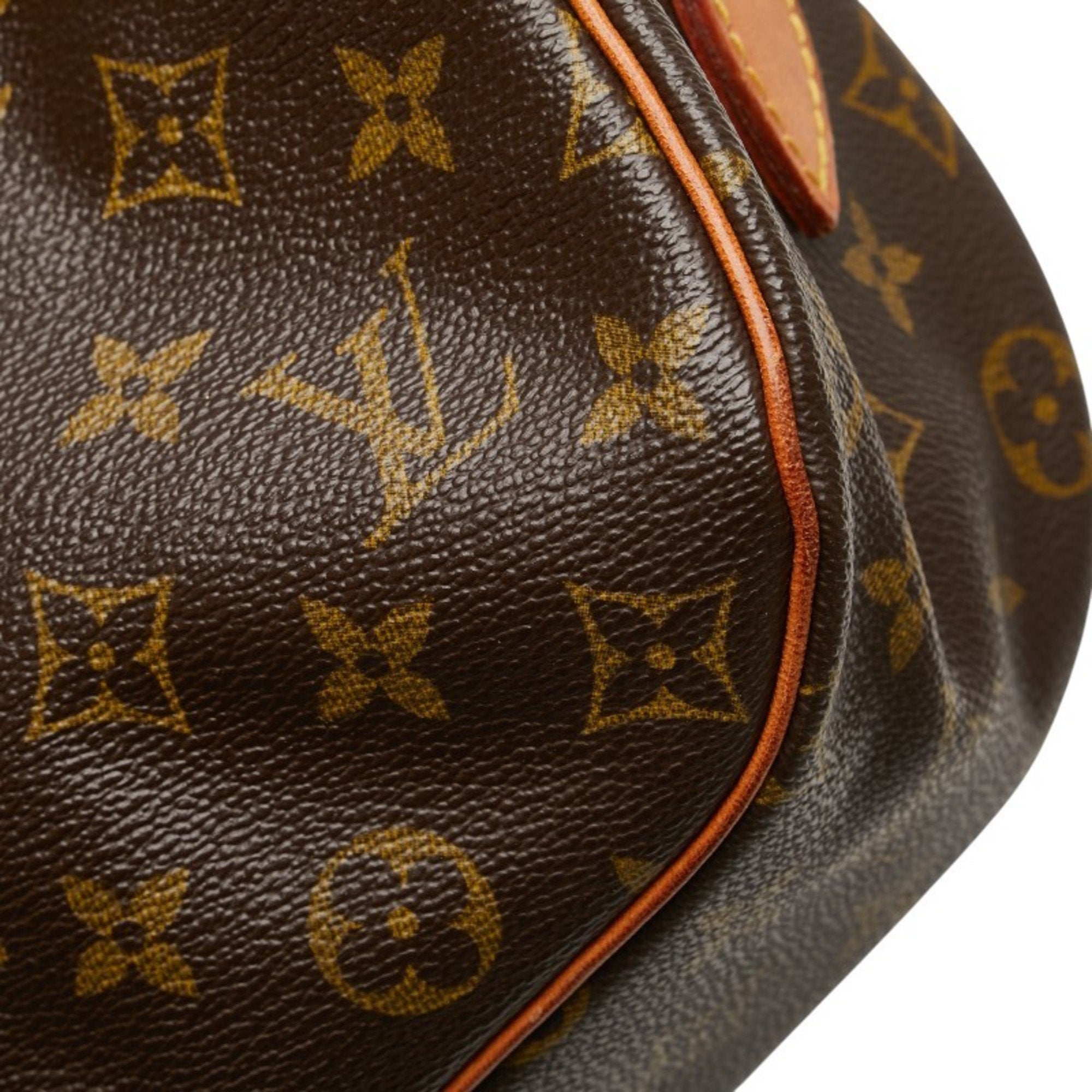 Louis Vuitton Monogram Brown Pvc Leather Shoulder Bag (Pre-Owned)