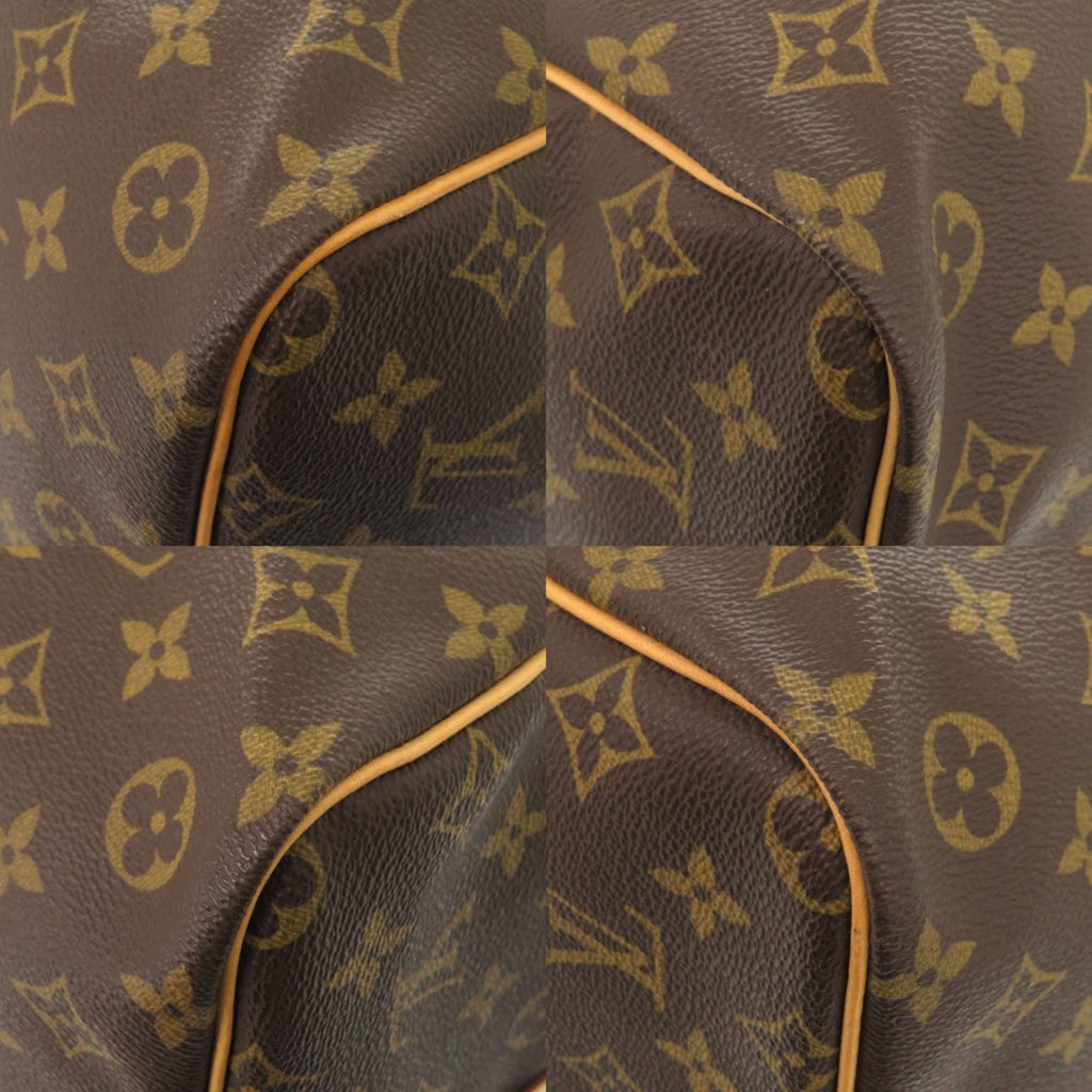 Louis Vuitton Brown Monogram Canvas Boston Bag (Pre-Owned)
