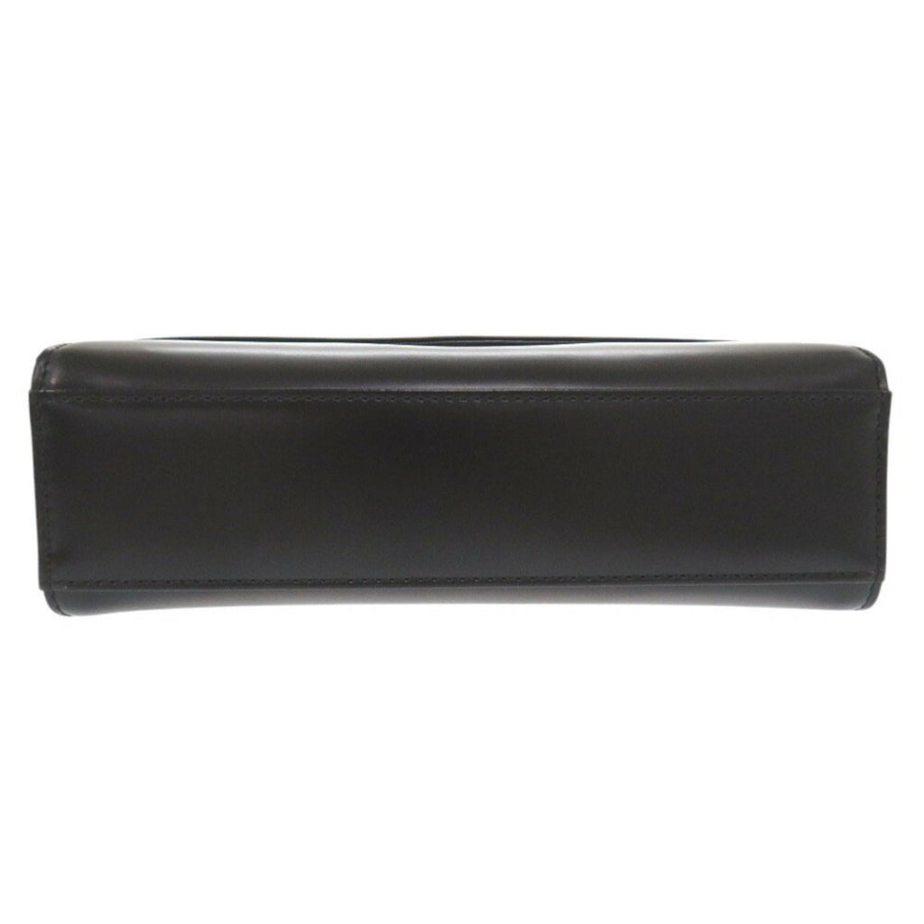 Louis Vuitton Black Leather Handbag (Pre-Owned)
