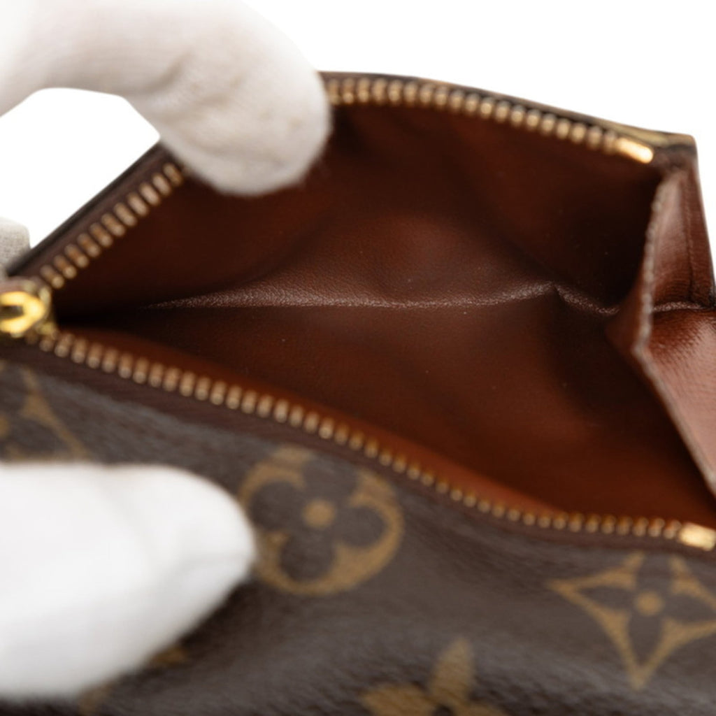Louis Vuitton Brown Pvc Leather Wallet (Bi-Fold) (Pre-Owned)