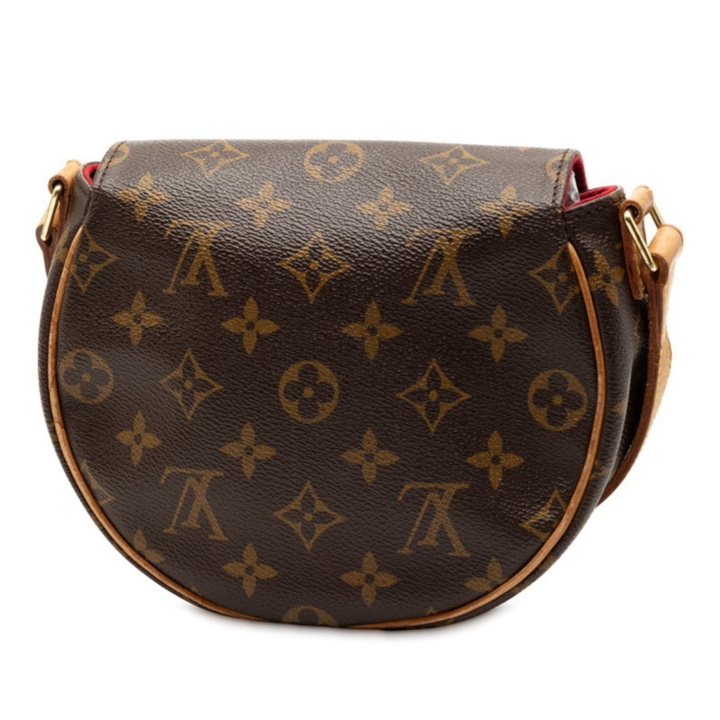 Tambourine Handbag Monogram Canvas
