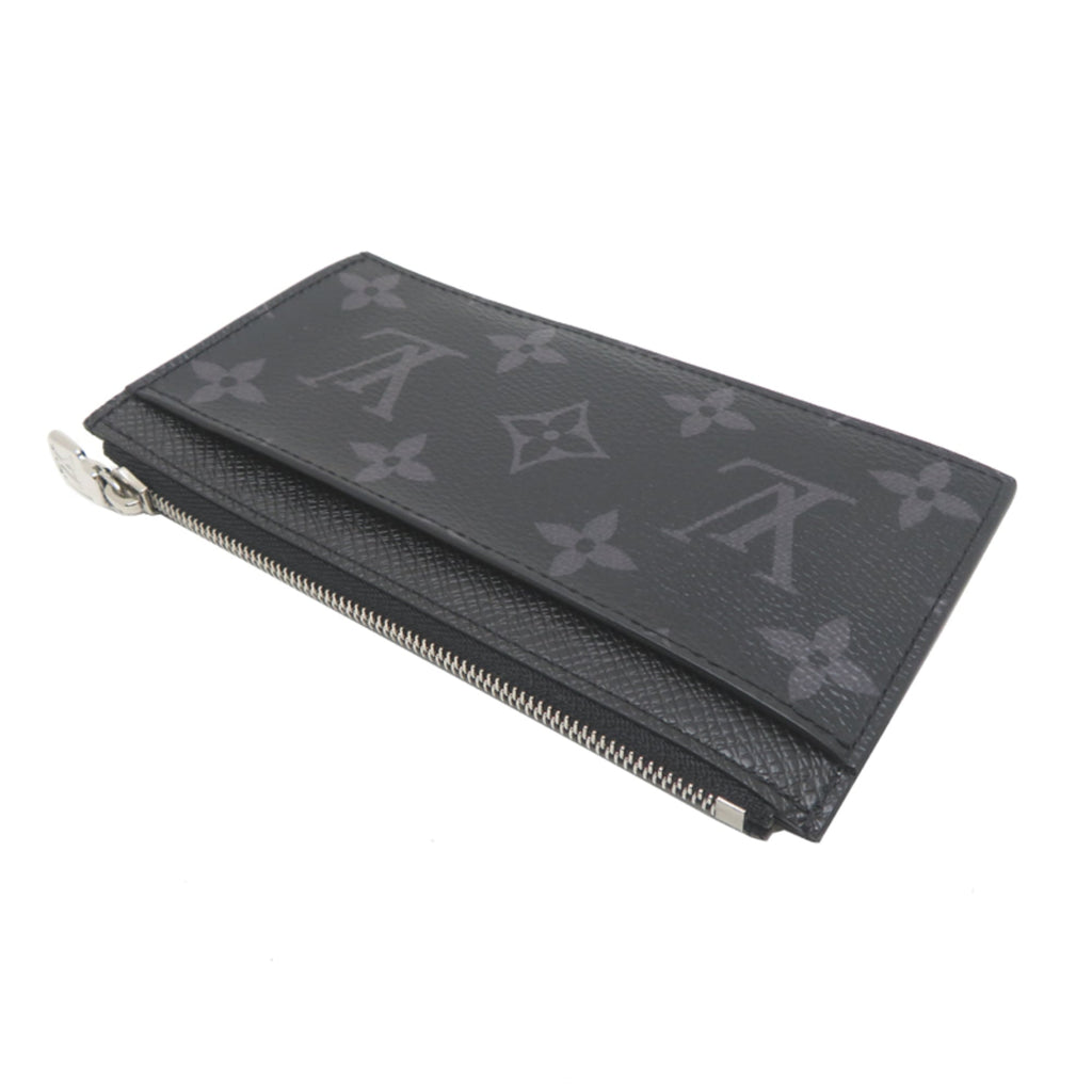 Louis Vuitton Black Monogram Eclipse Coin Purse/Coin Case (Pre-Owned)