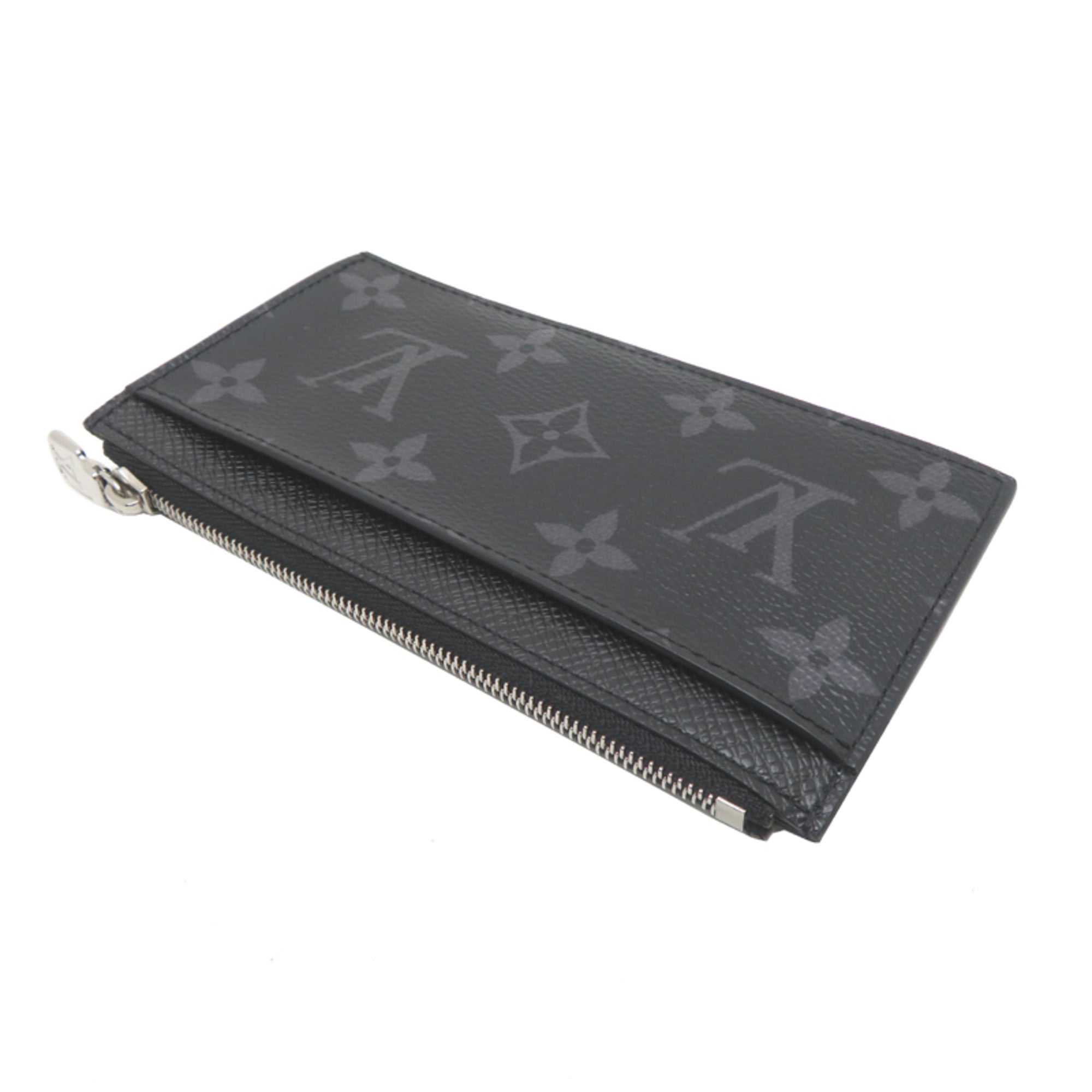 Louis Vuitton Black Monogram Eclipse Coin Purse/Coin Case (Pre-Owned)