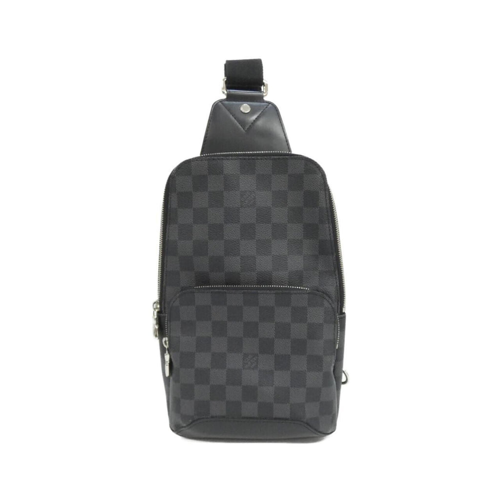 Louis Vuitton Damier Graphite Graphite Coated Canvas Shoulder Bag (Pre-Owned)
