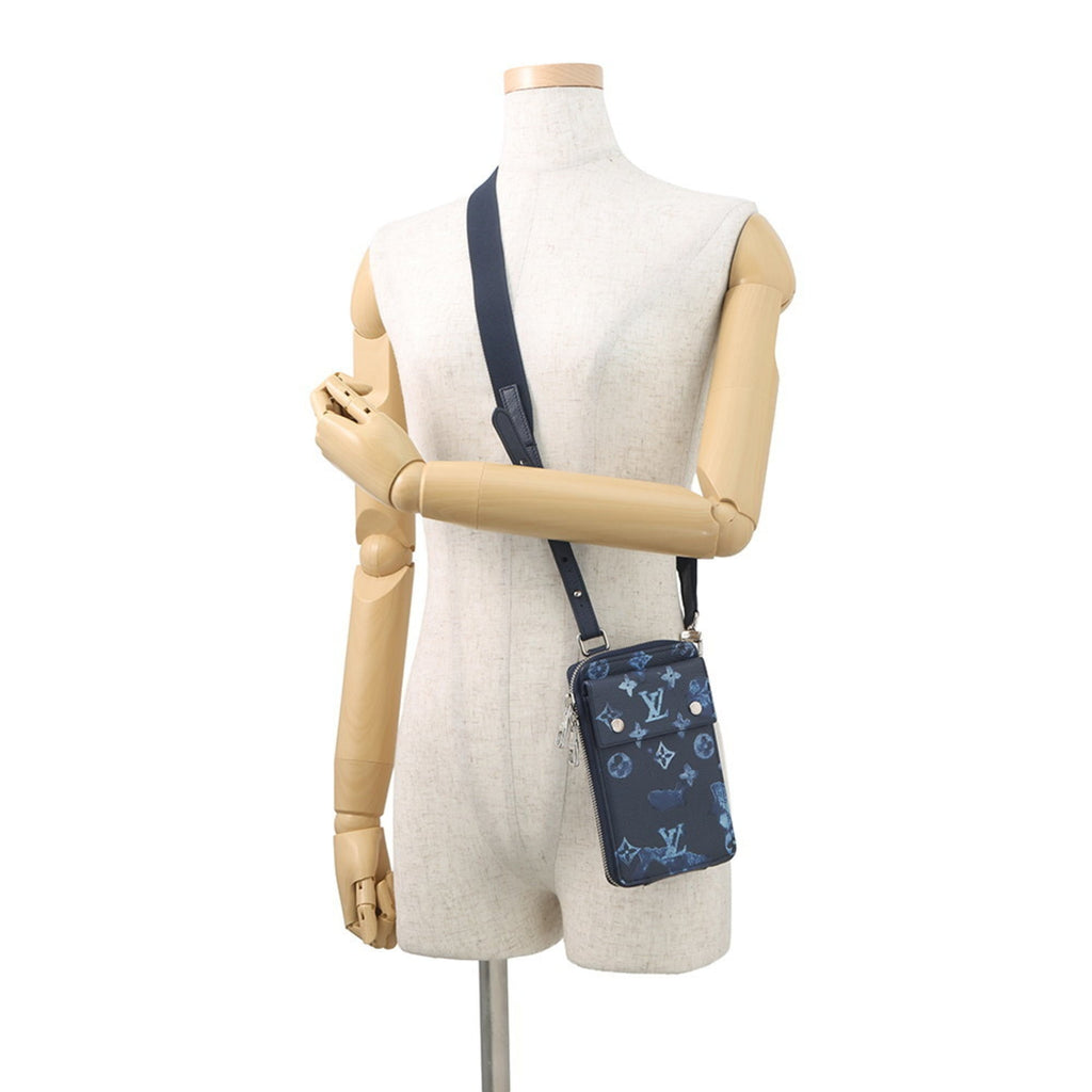 Louis Vuitton Navy Monogram Shoulder Bag (Pre-Owned)