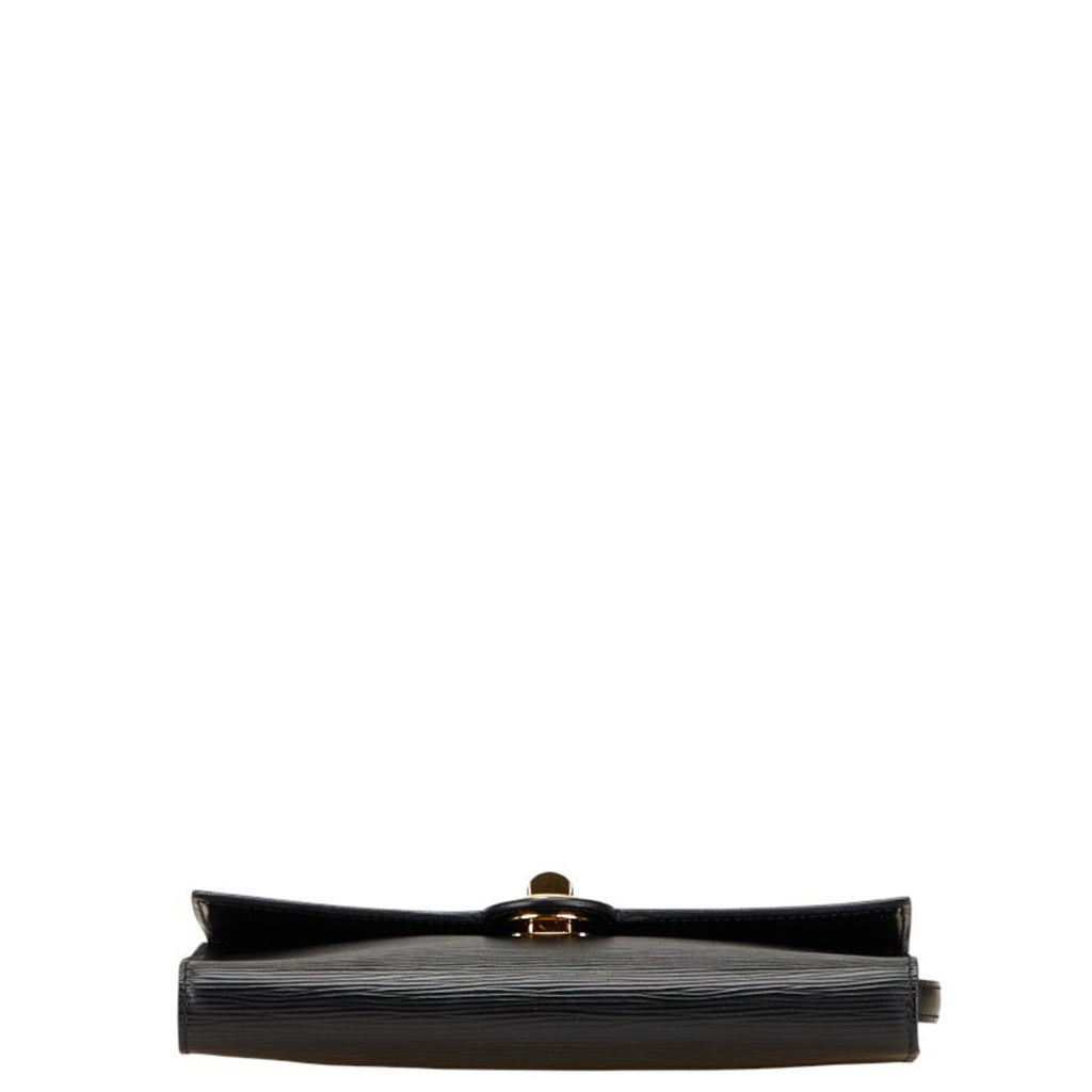 Louis Vuitton Epi Black Noir Leather Shoulder Bag (Pre-Owned)