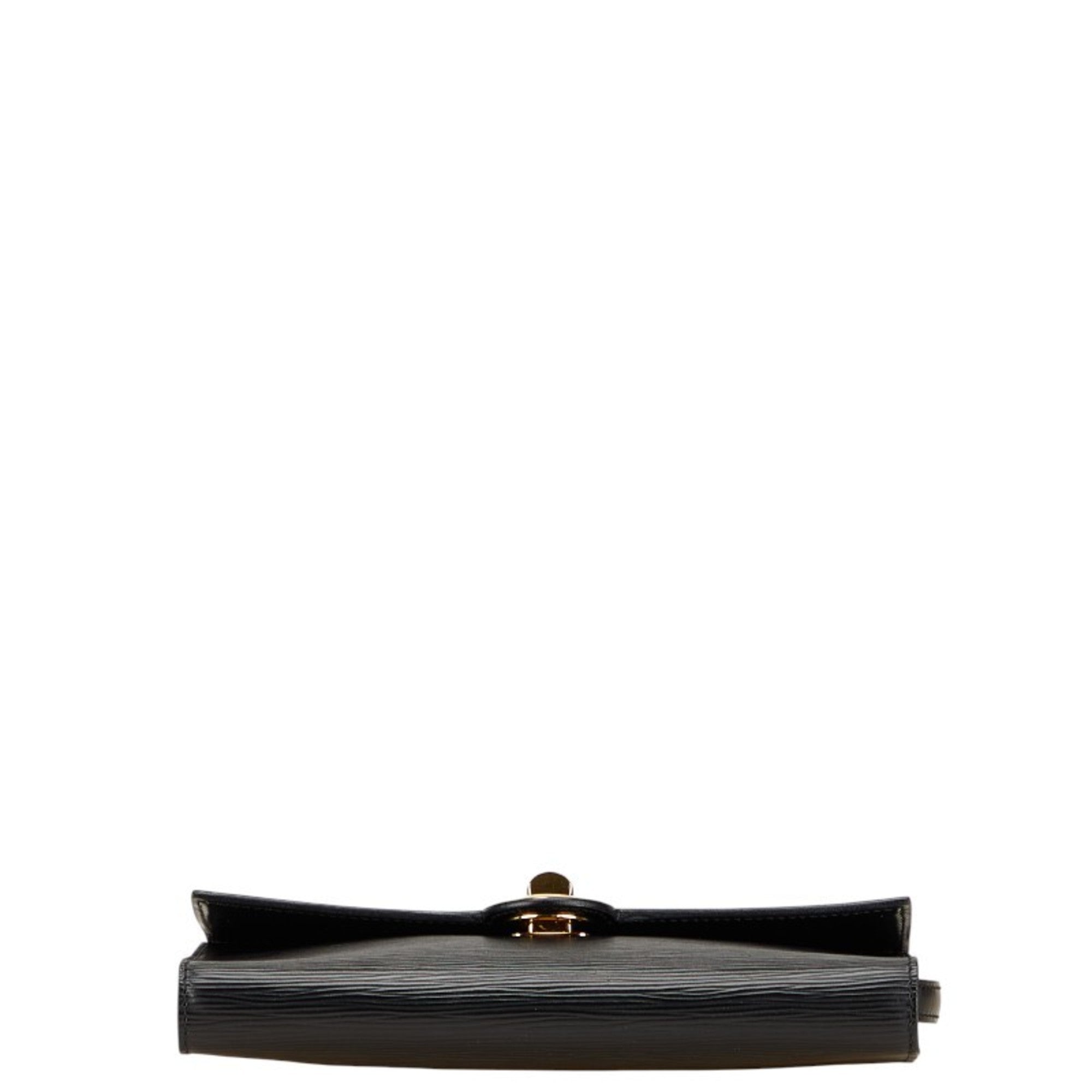Louis Vuitton Epi Black Noir Leather Shoulder Bag (Pre-Owned)